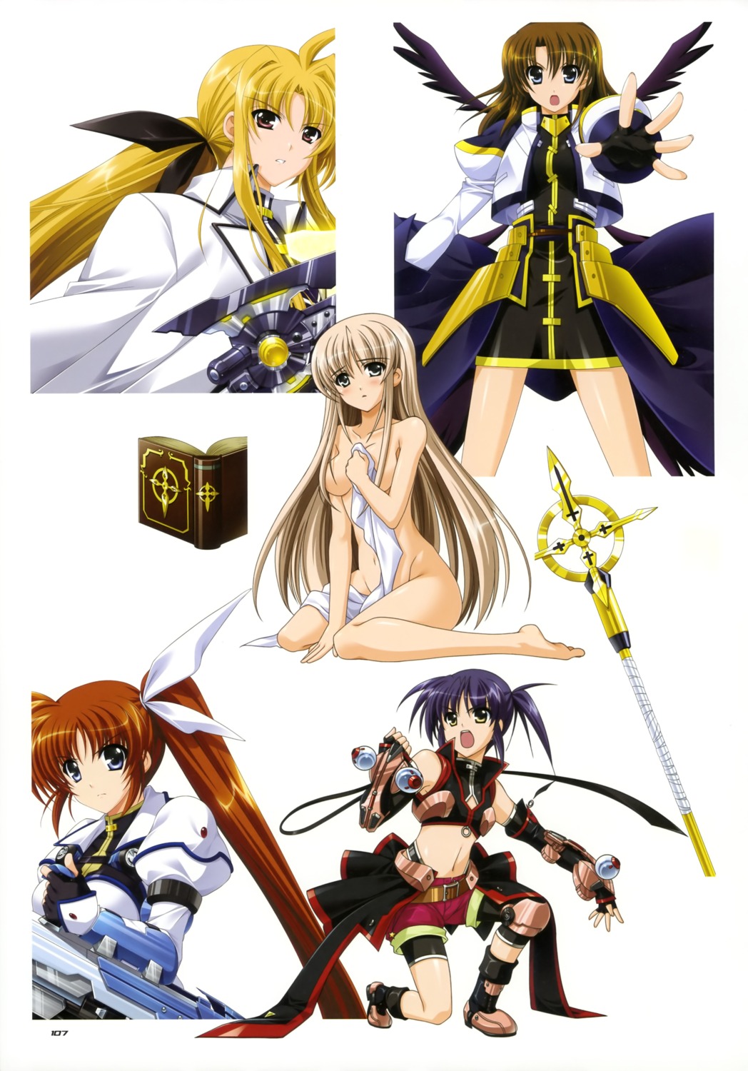 Higa Yukari Mahou Senki Lyrical Nanoha Force Mahou Shoujo Lyrical